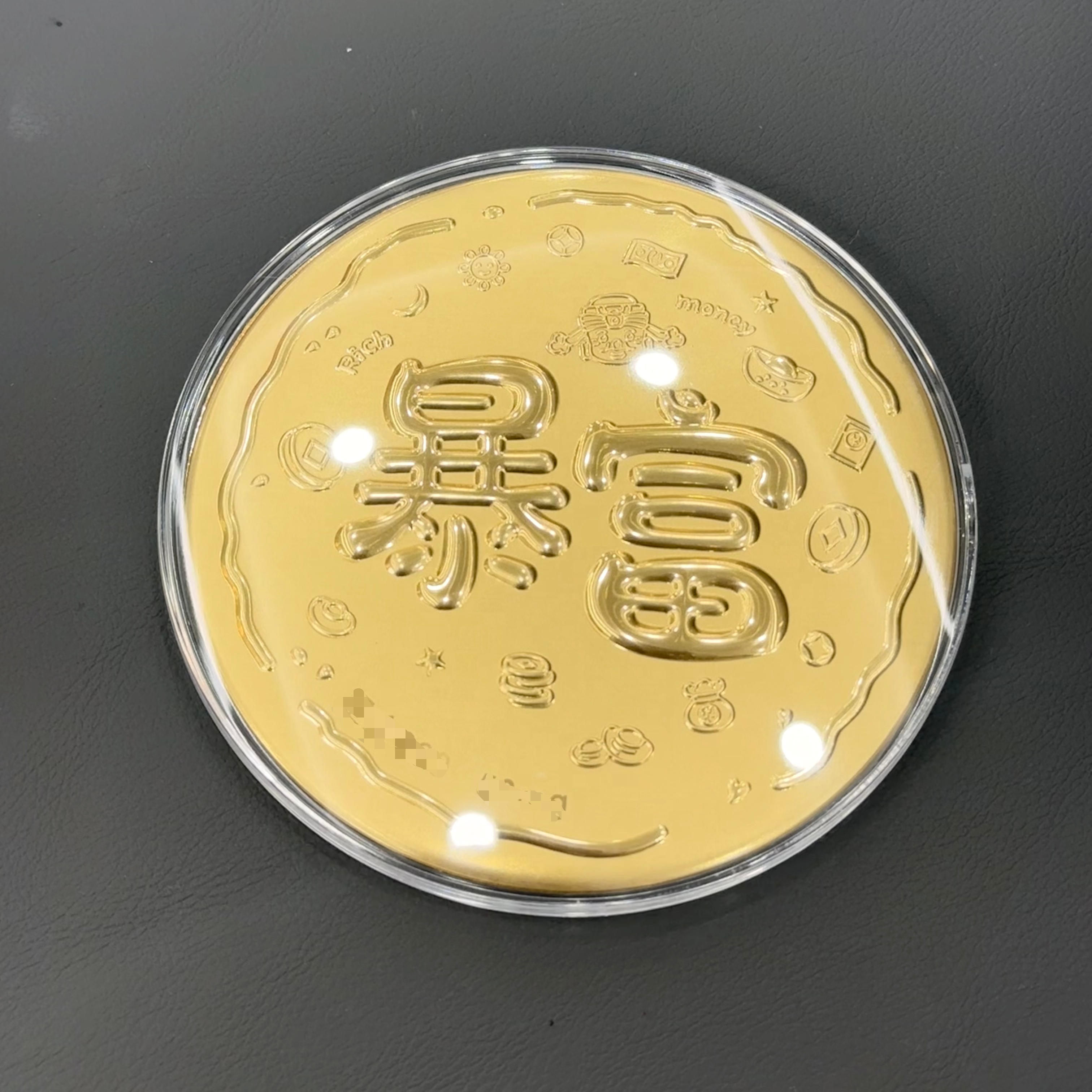 【铭记珠宝】含金工艺品手机贴