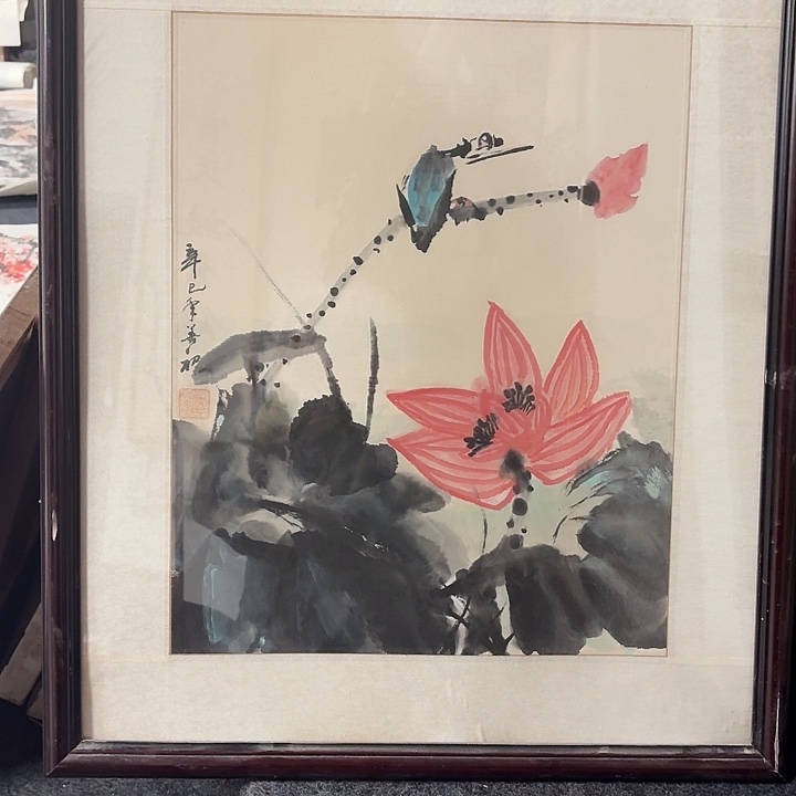 国画人****）手绘作品欣赏