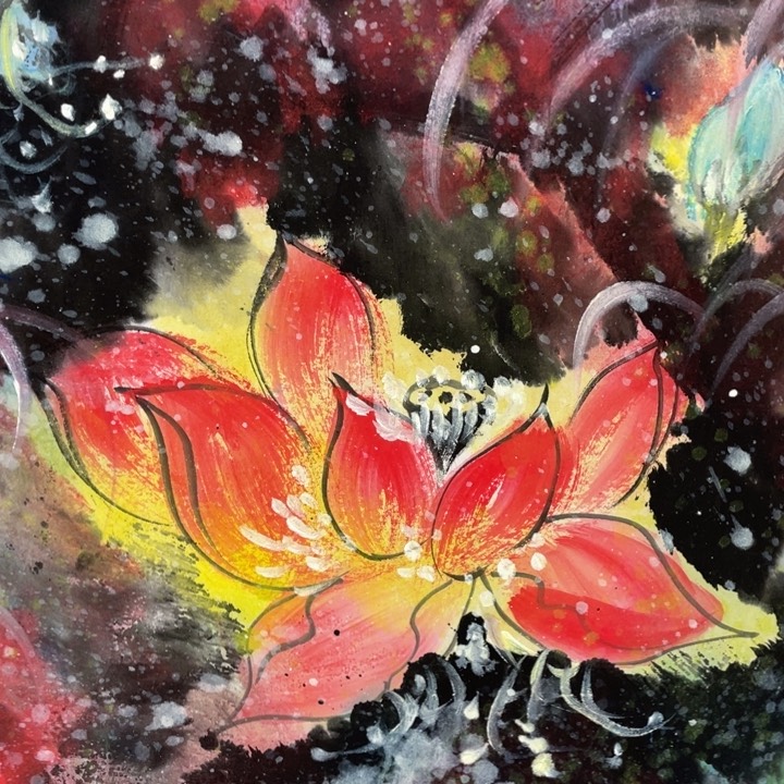 日新画作欣赏作品