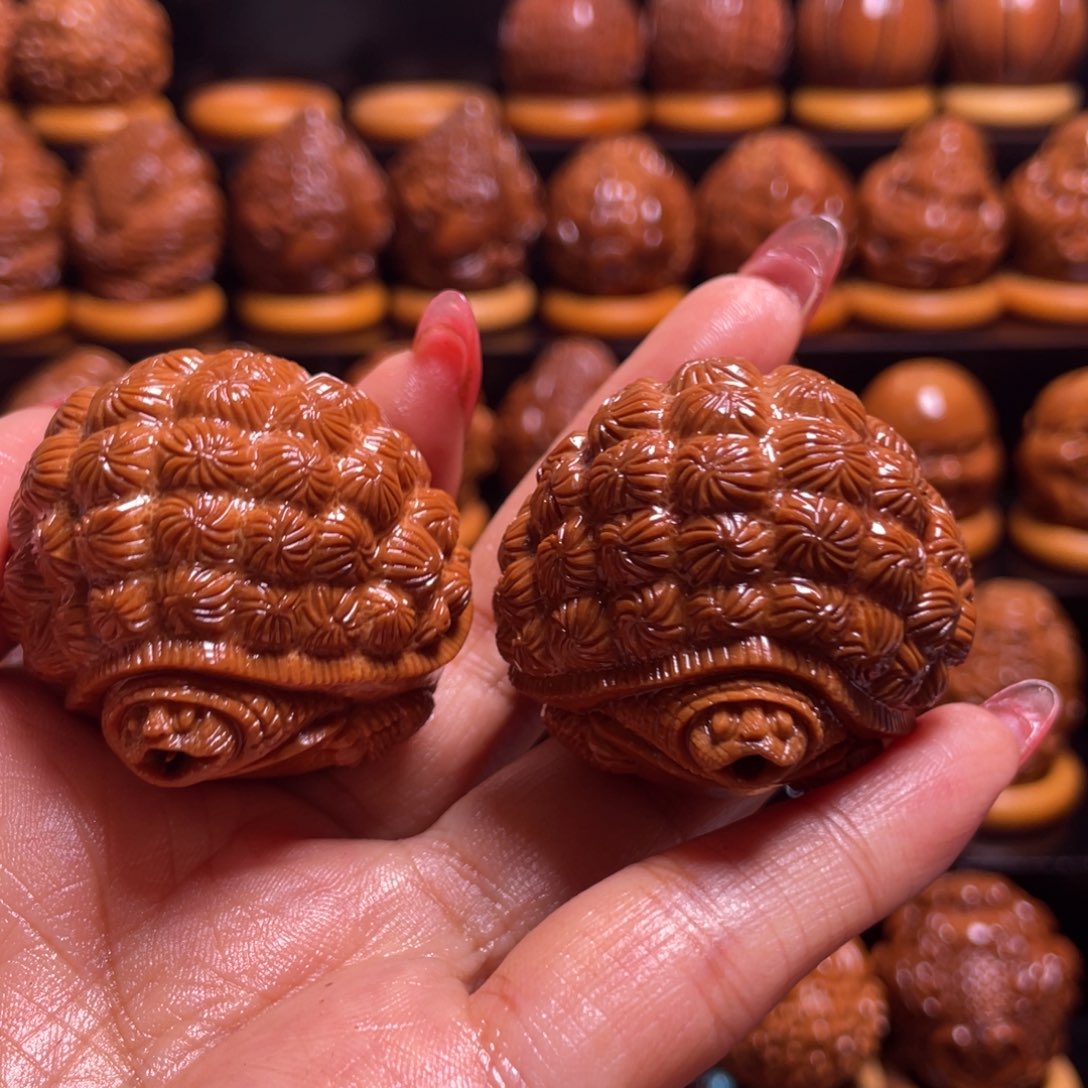 风***夕橄榄核手串/手链帝王龟