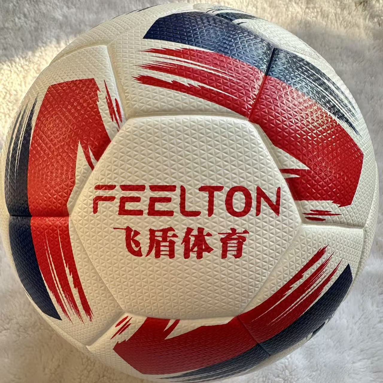 FEELTON无缝热粘合成人中小学生日常训练比赛耐磨标准五号足球