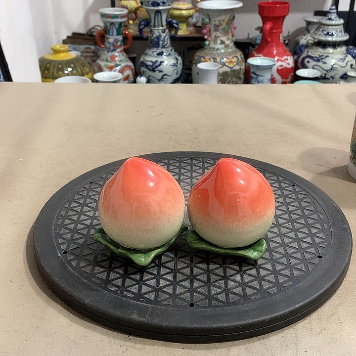 陶摆件博古架陶瓷摆件