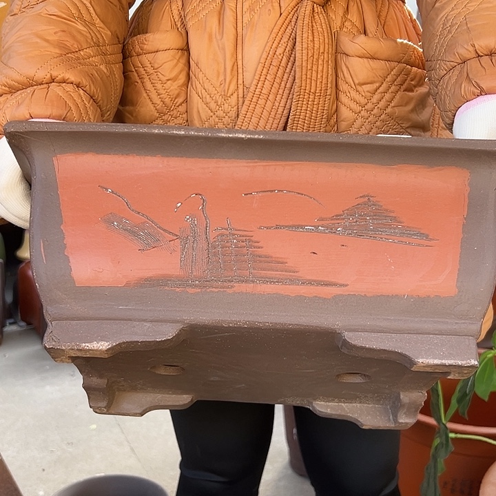 2个40红马槽花盆花盆花盆花盆