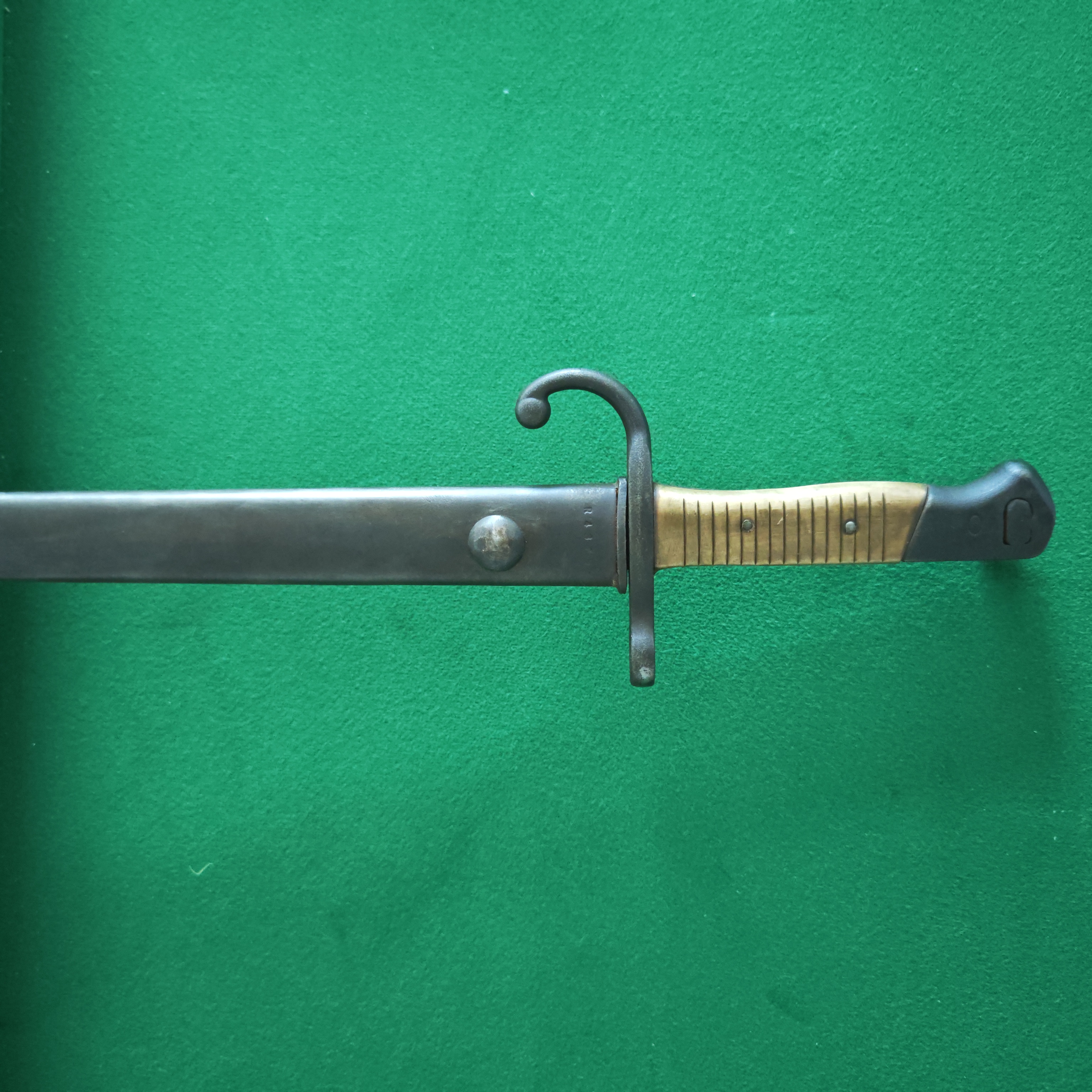 回流老式阿根廷 1891 金属鞘收藏