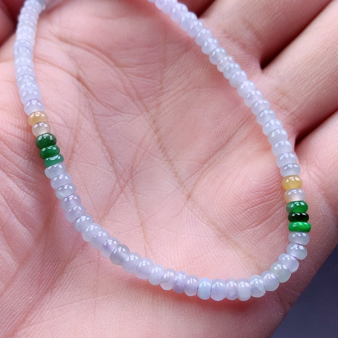 未镶嵌手链翡翠手串