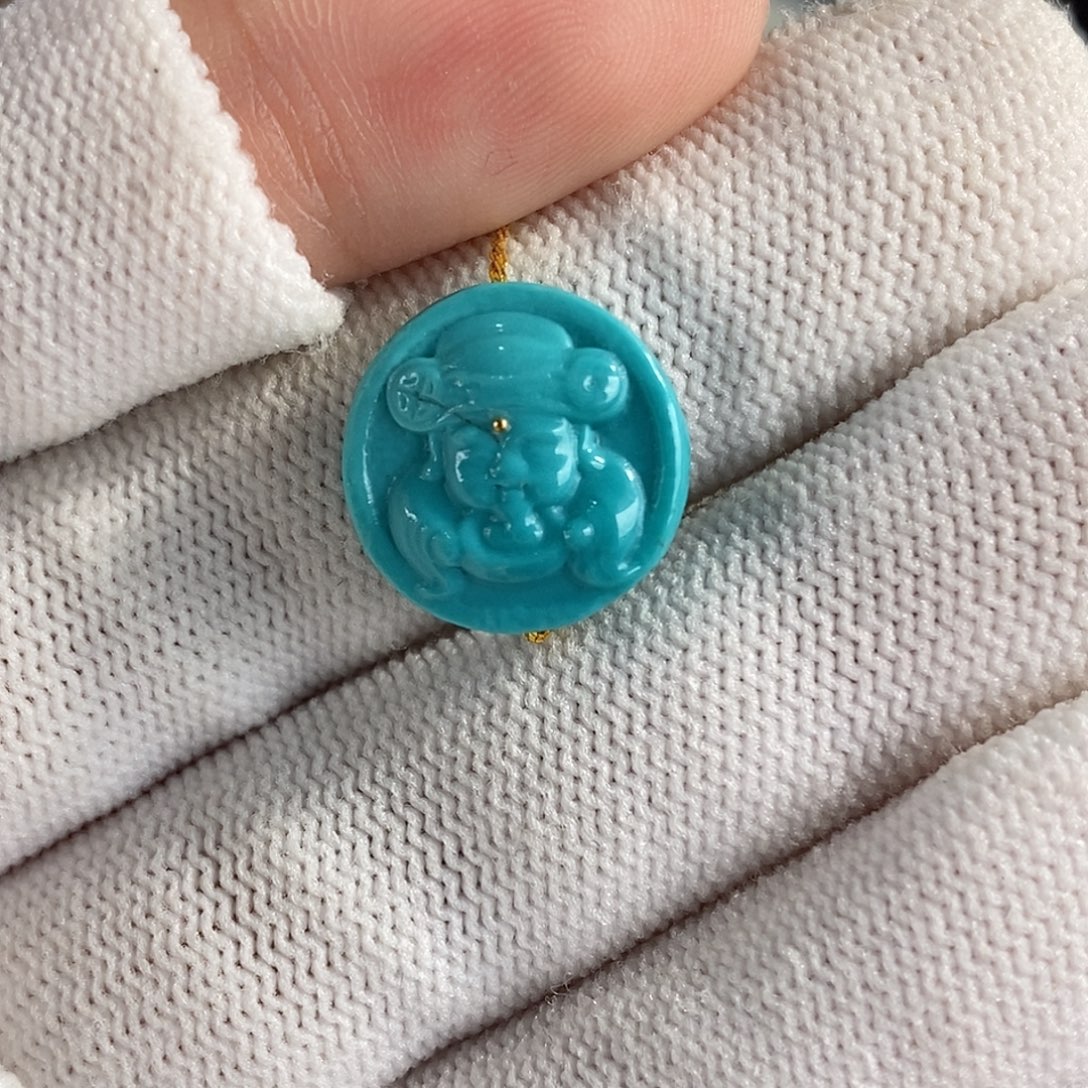 绿松石未镶嵌珠宝奇石