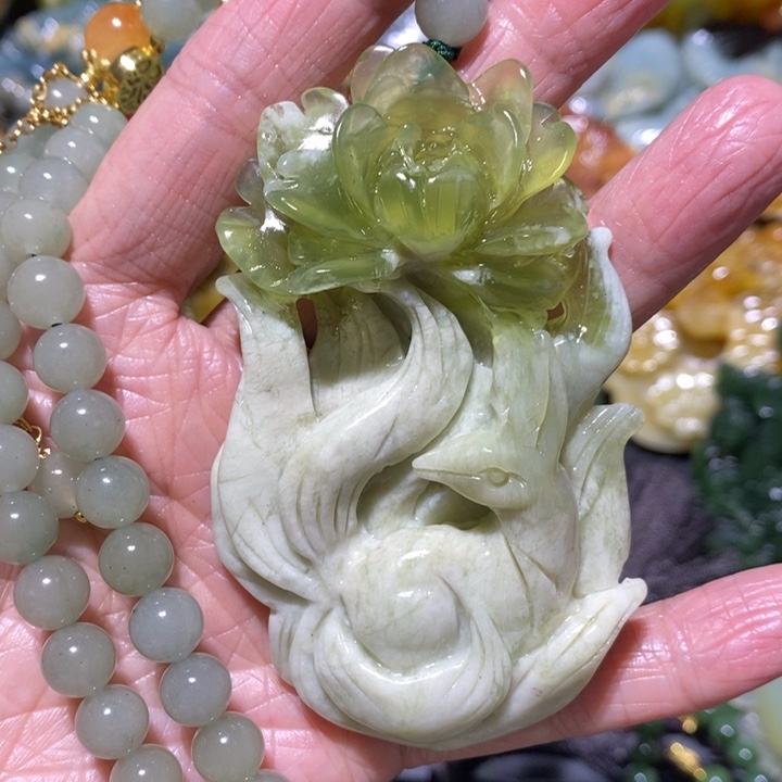 岫玉岫玉吊坠未镶嵌