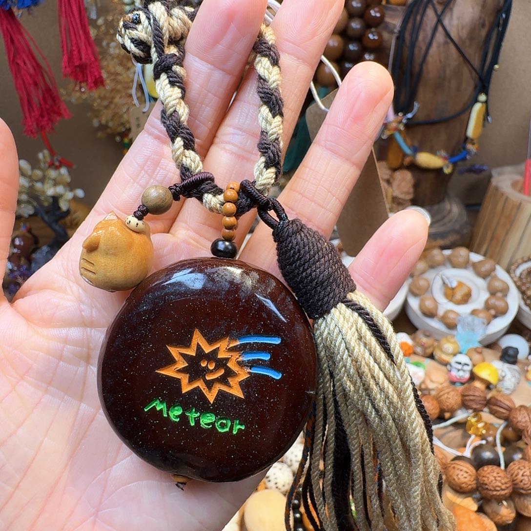 柏香籽/百香籽吊坠菩提树和