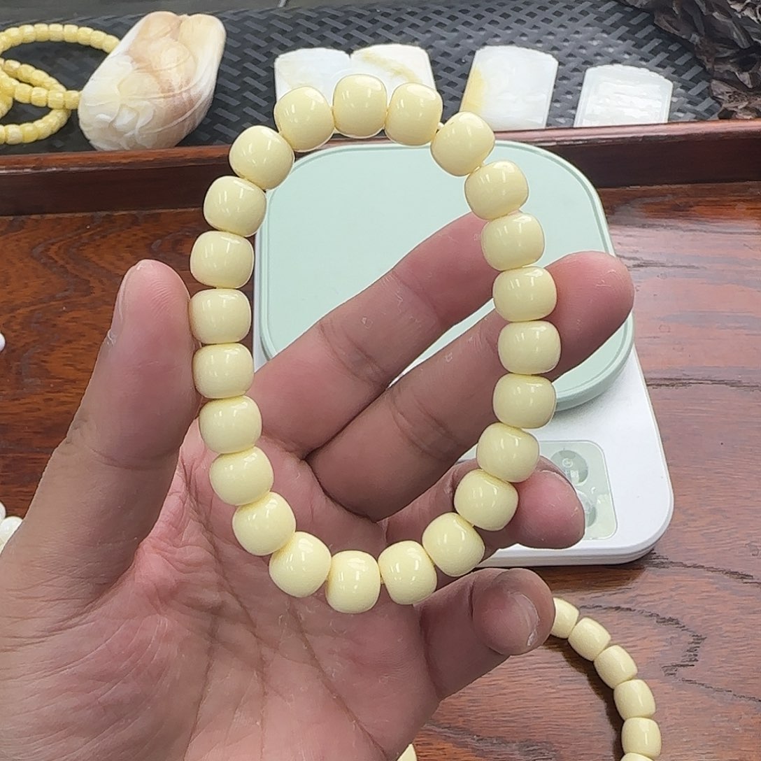 手串白玉菩提10老邢润