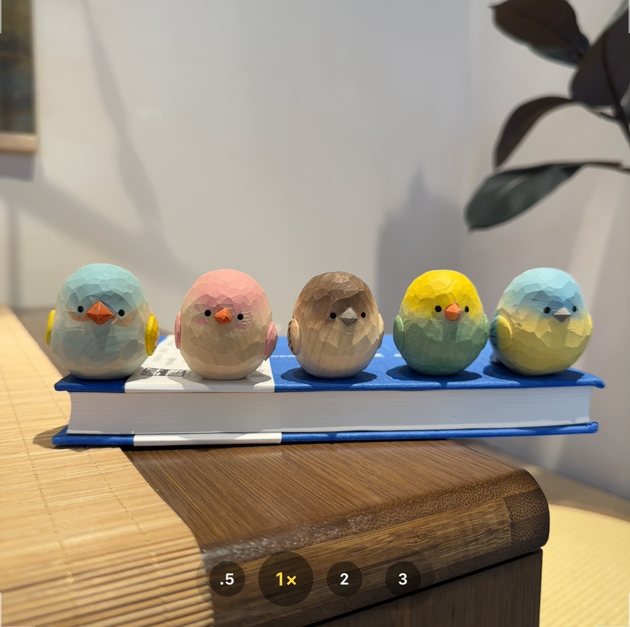 手工木雕 小鸟摆件治愈送礼礼品