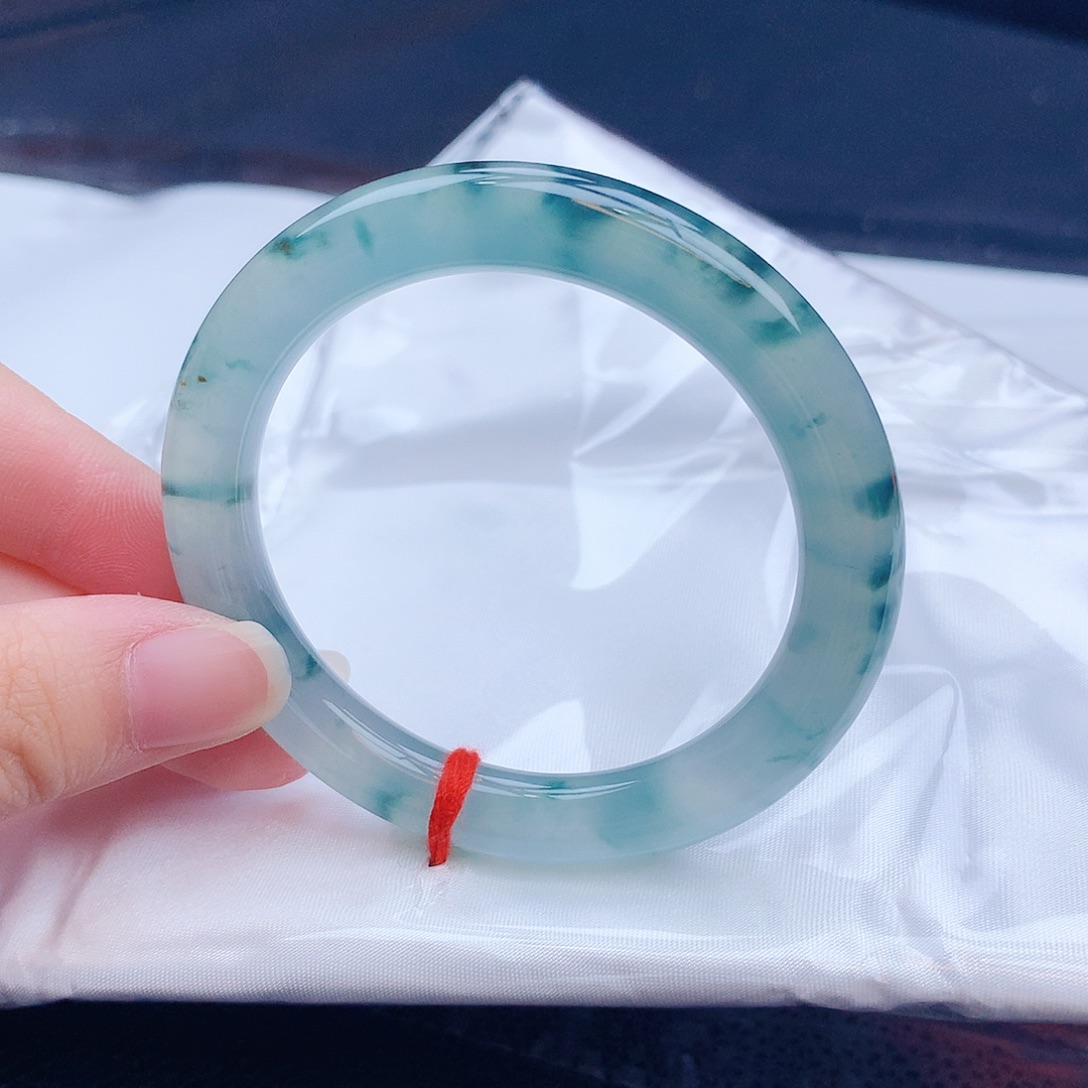 翡翠未镶嵌手镯缅甸天然翡翠a货手镯