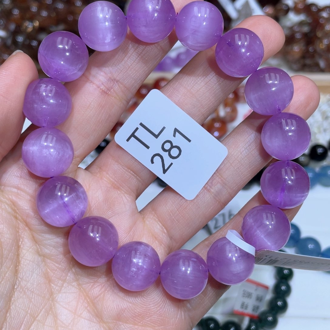 锂辉石手串未镶嵌