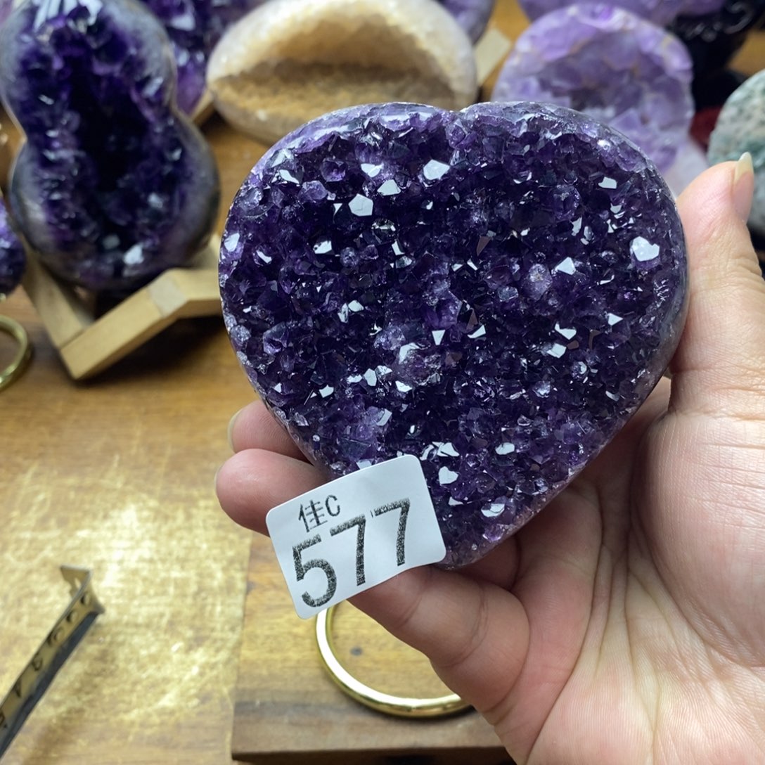 未镶嵌大型摆件（非配饰）紫晶