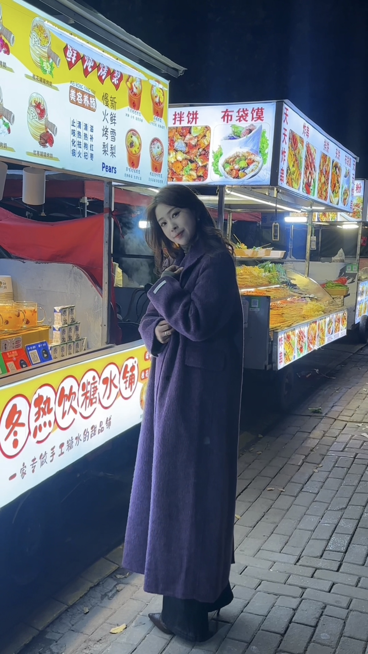 优雅风保暖长款薄款毛呢外套呢大衣