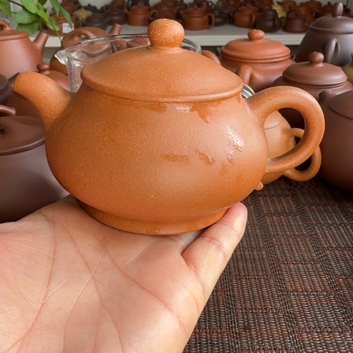 紫砂茶杯将坡潘壶220cc