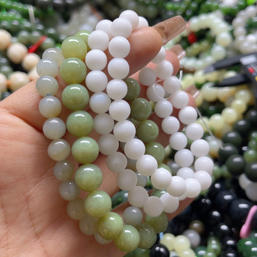 和田玉手链未镶嵌