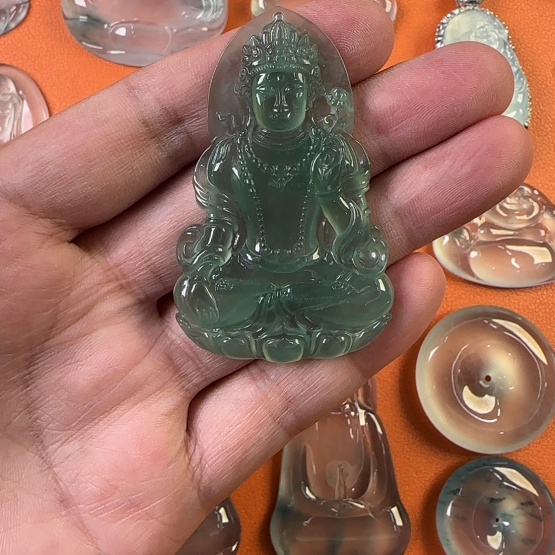 定制翡翠未镶嵌天然