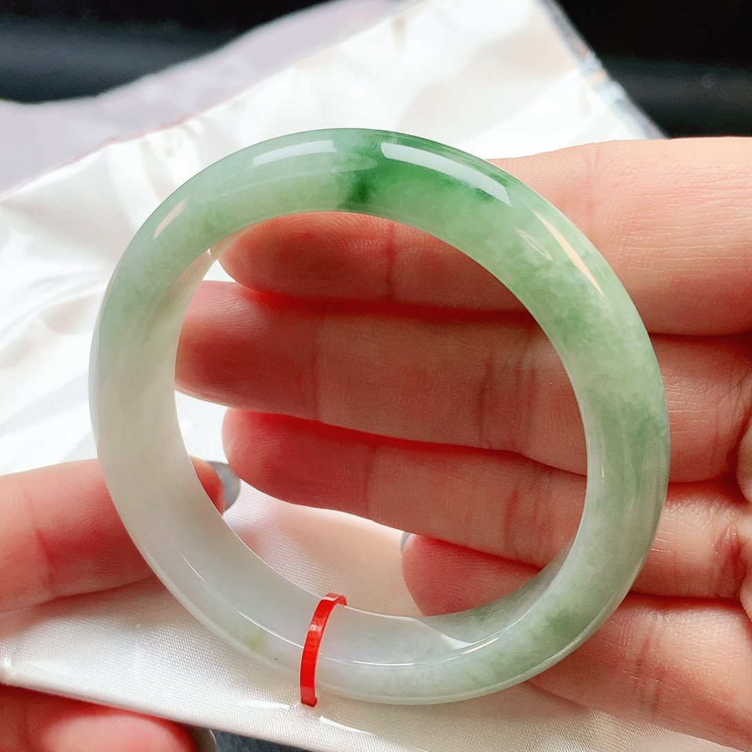 未镶嵌手镯翡翠正圈0600