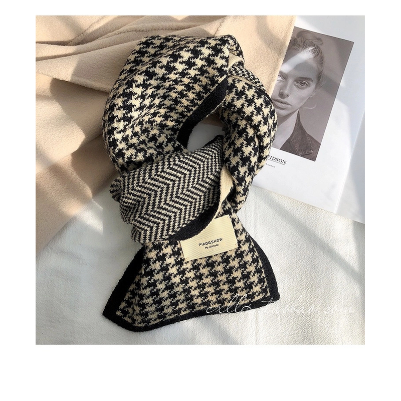 男士羊毛围巾百搭港风冬款