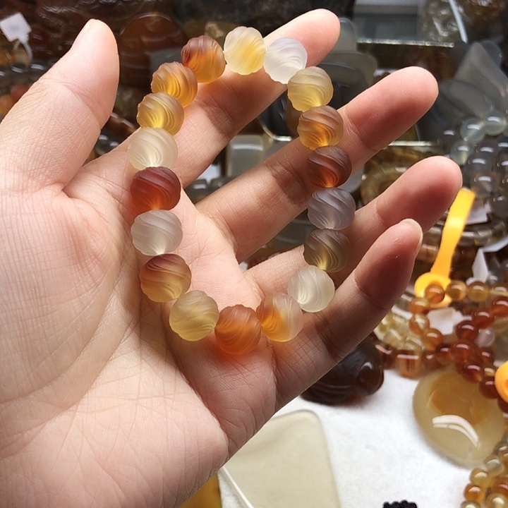 沫***言未镶嵌手链玛瑙/玉髓