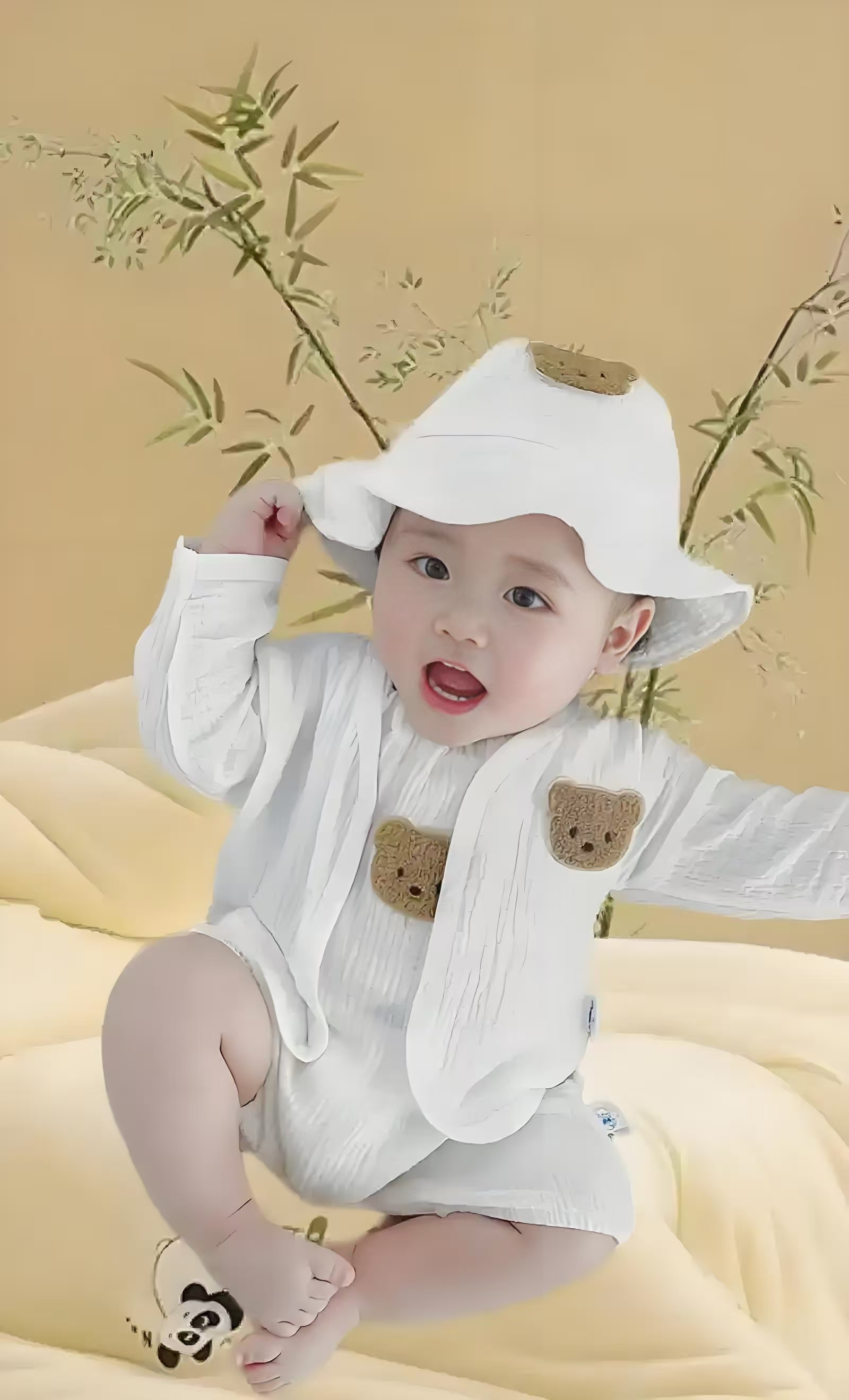 新生婴幼儿爬服过款链接