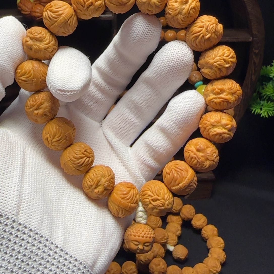 新***始猴头核桃吊坠猴头19 颗