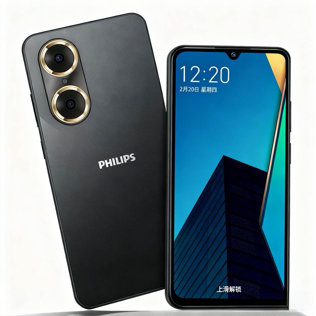 Philips/飞利浦新品智能大屏手机上市学生老人备用百元机大内存