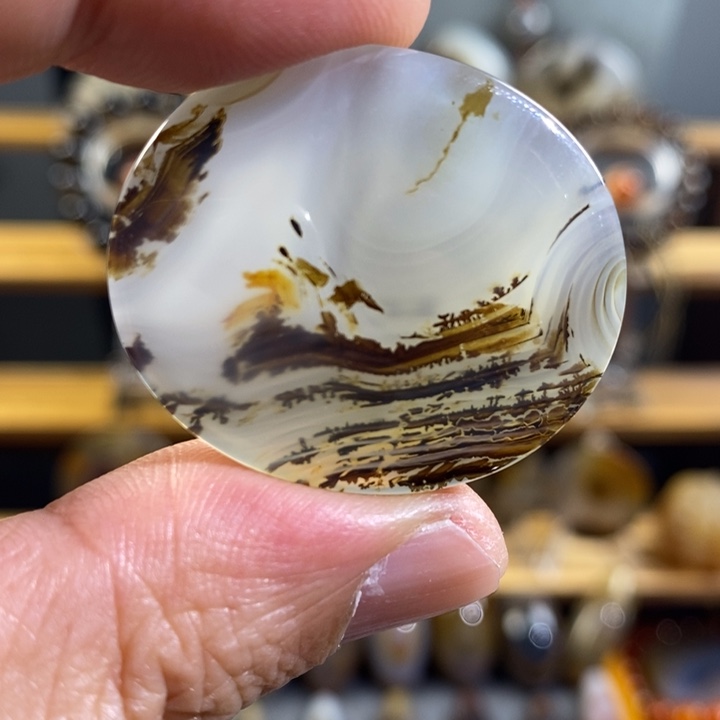 【闪购商品】玛瑙/玉髓吊坠(不含链)未镶嵌