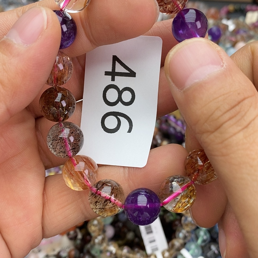 水晶未镶嵌手链手链