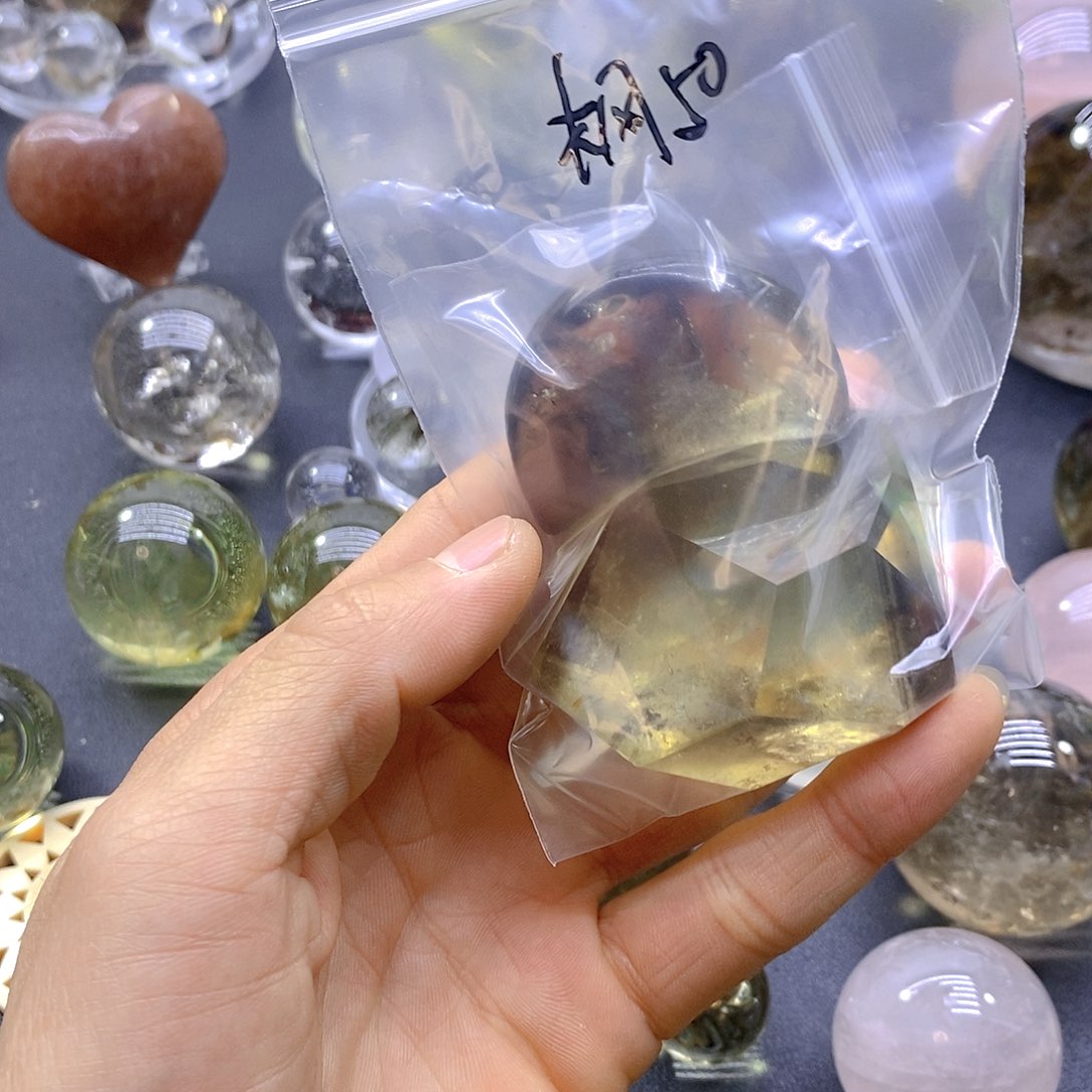 水晶水晶摆件未镶嵌枫*