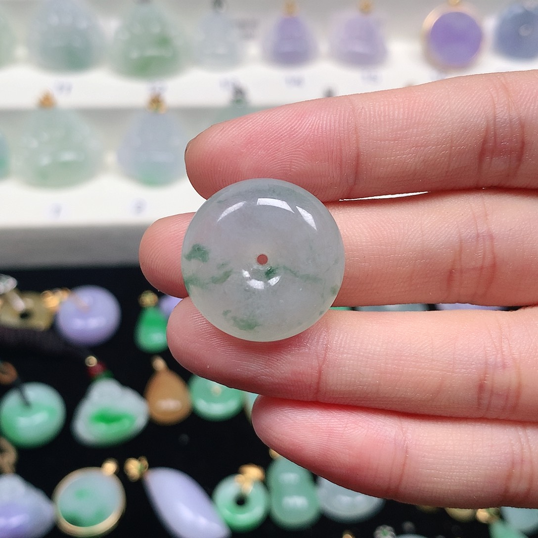 颈饰未镶嵌翡翠翡翠吊坠