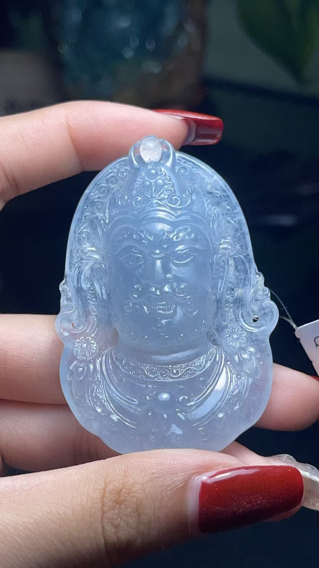 缅甸翡翠高冰佛头