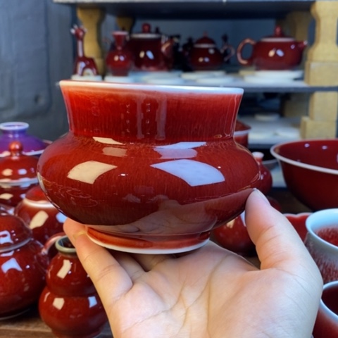 【闪购商品】景德镇名陶坊原矿郎红