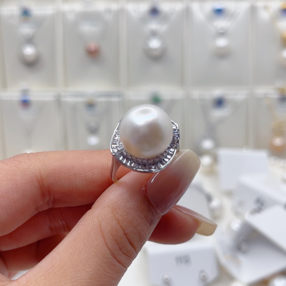 淡水珍珠戒指未镶嵌