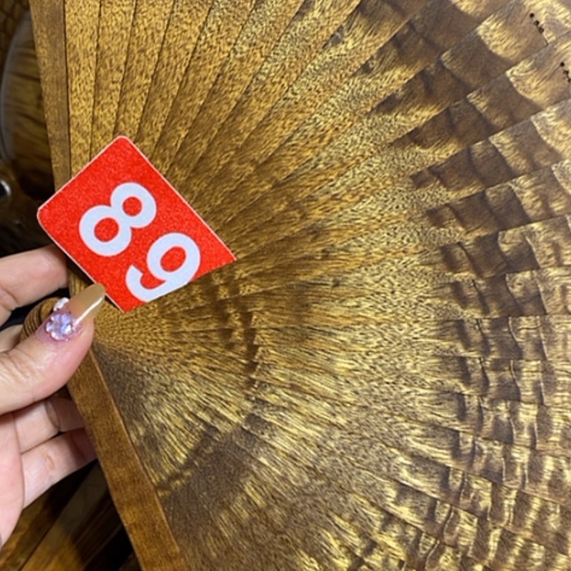 【闪购商品】金丝楠J*m金丝楠木扇子