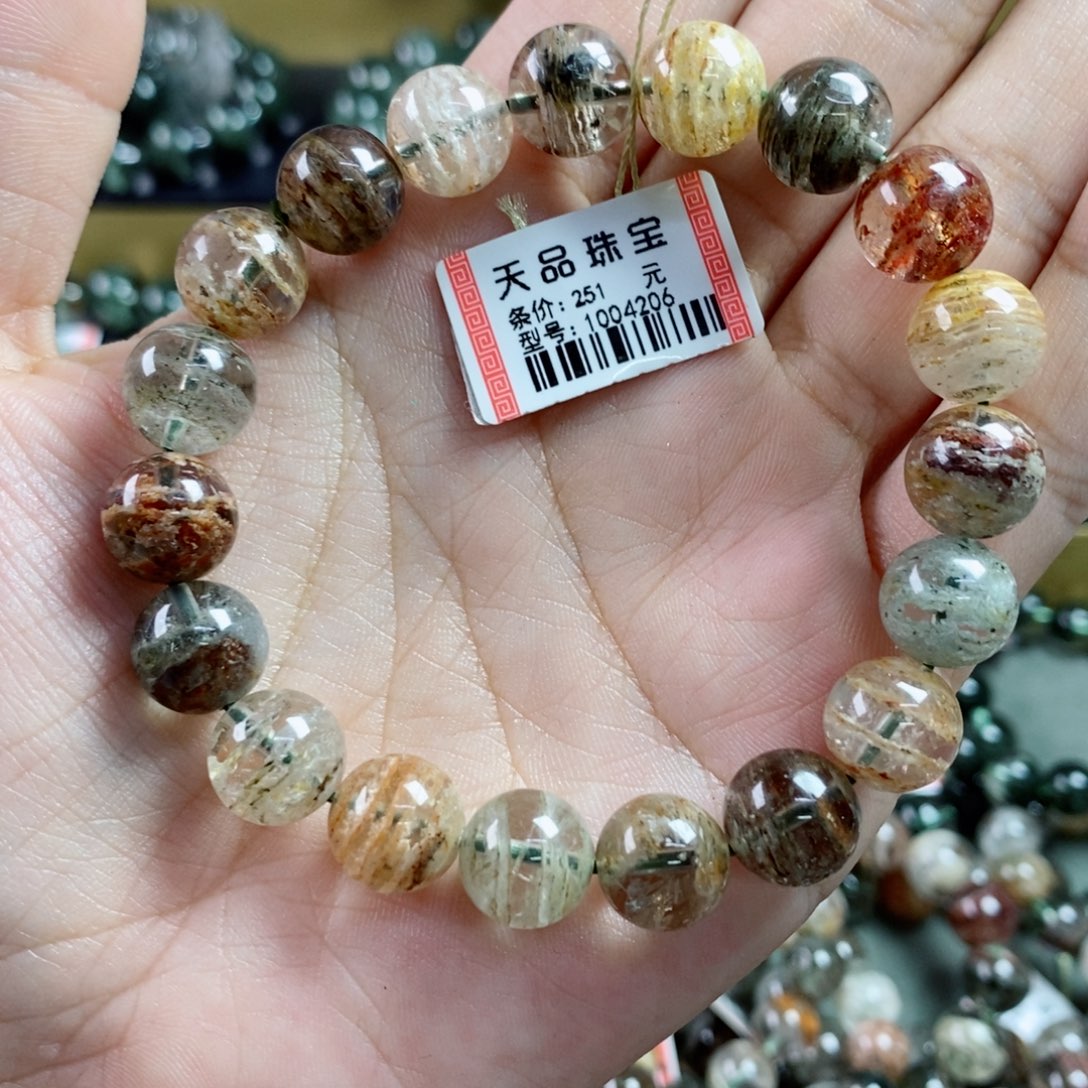 水晶手串未镶嵌静*四季1004206