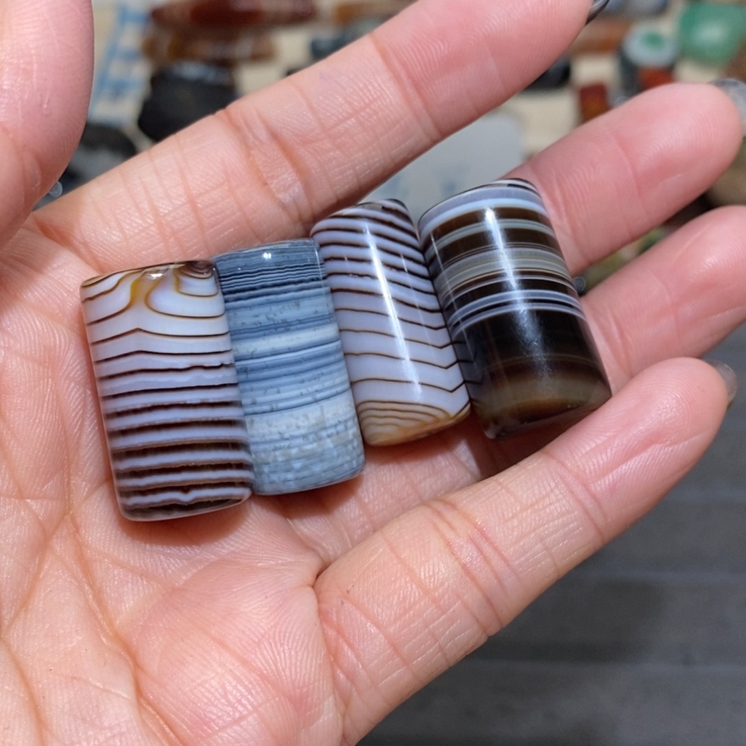 七***唐玛瑙/玉髓合金手链