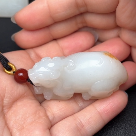 和田玉挂件未镶嵌