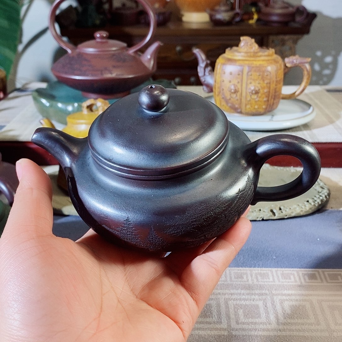 紫砂茶壶宜兴紫砂壶一下这个