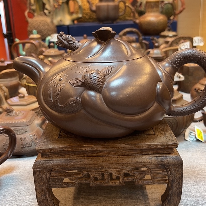 富***客紫砂壶等艺术精品