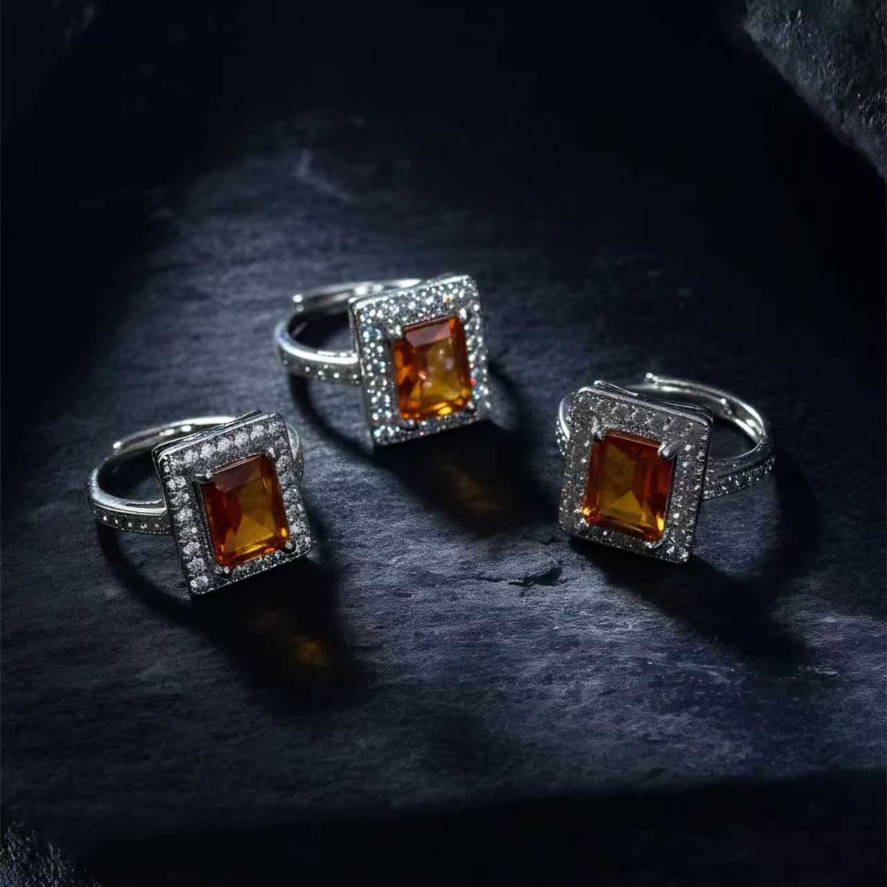 MT56-琥珀灵草珀戒指-活口-多样性发其一WR