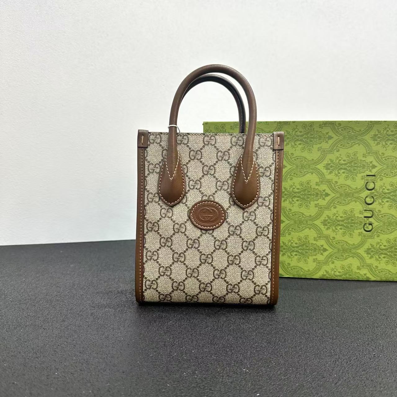 未使用 GUCCI/古驰 壹所/GUCCI 琴谱mini 单肩斜挎包双十一敏