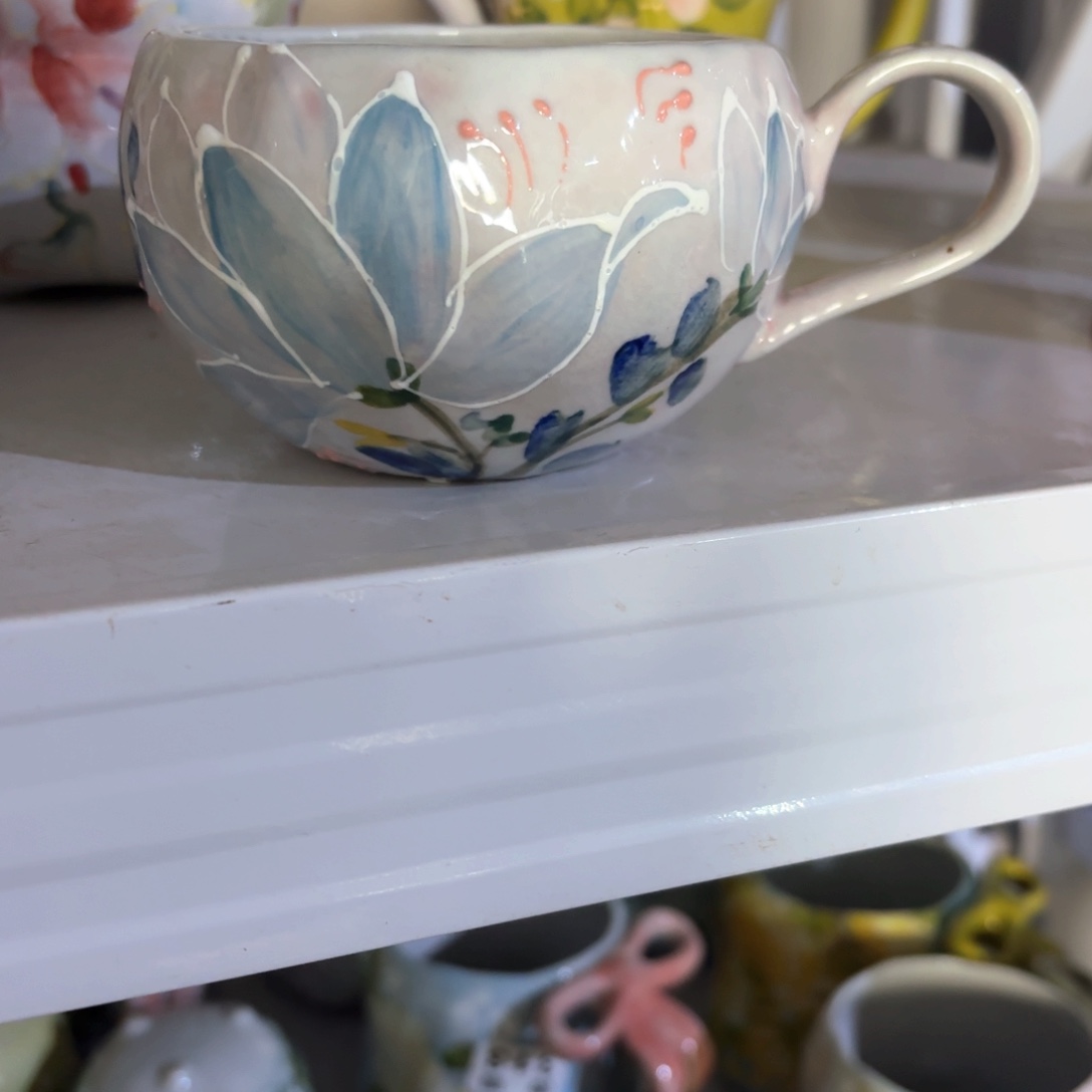 景德镇手绘高温釉下彩陶瓷茶具