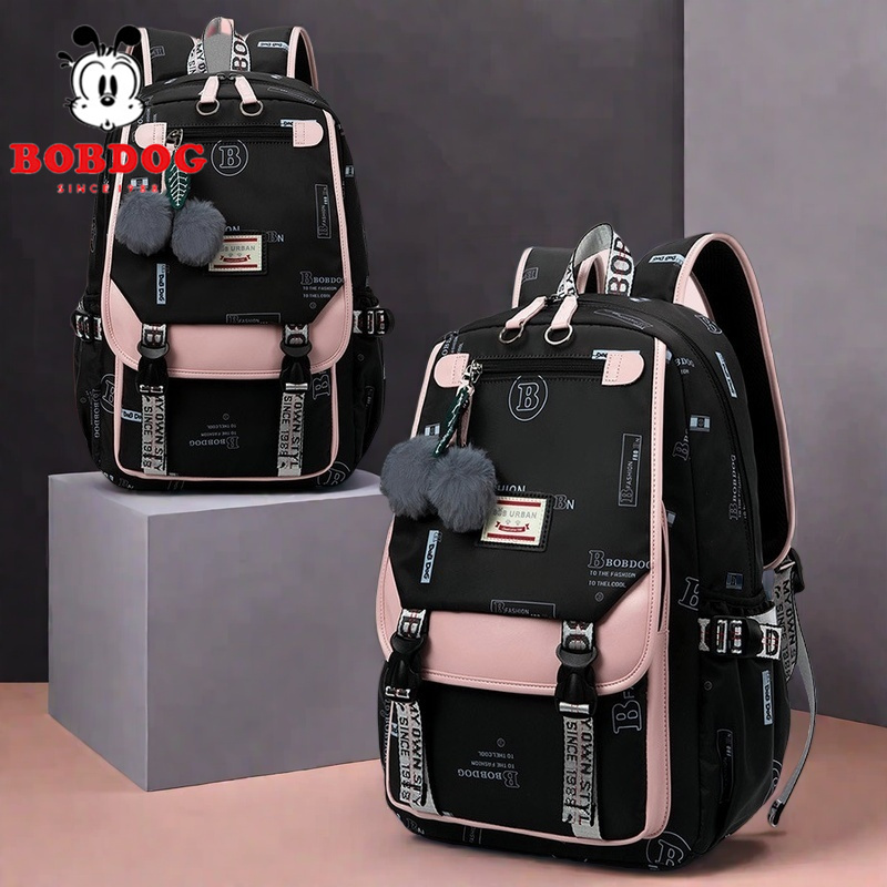 巴布豆书包高颜值女孩小学生8-15岁儿童防驼背初中生休闲护脊背包