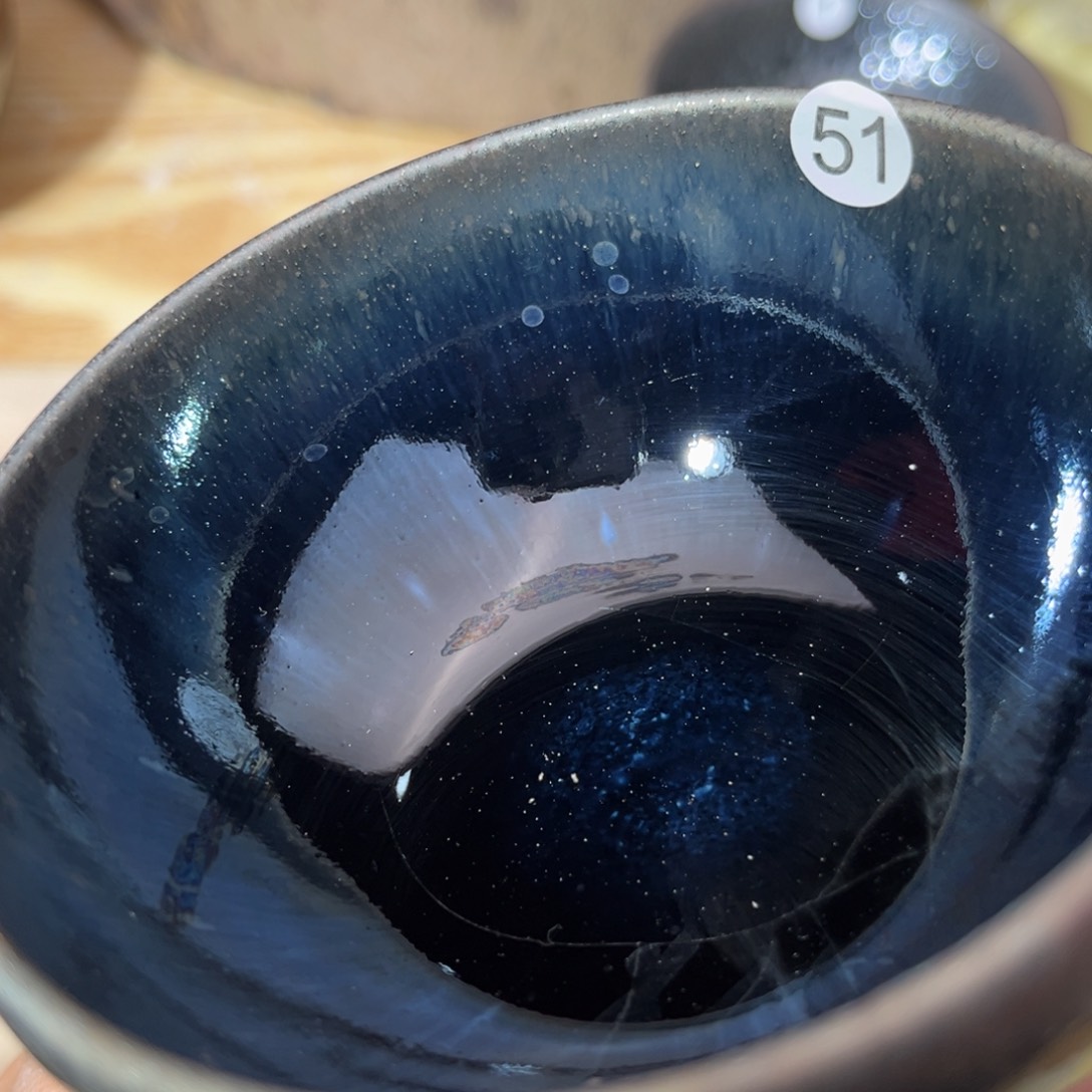 茶盏义兴龙窑坚持真柴烧微瑕