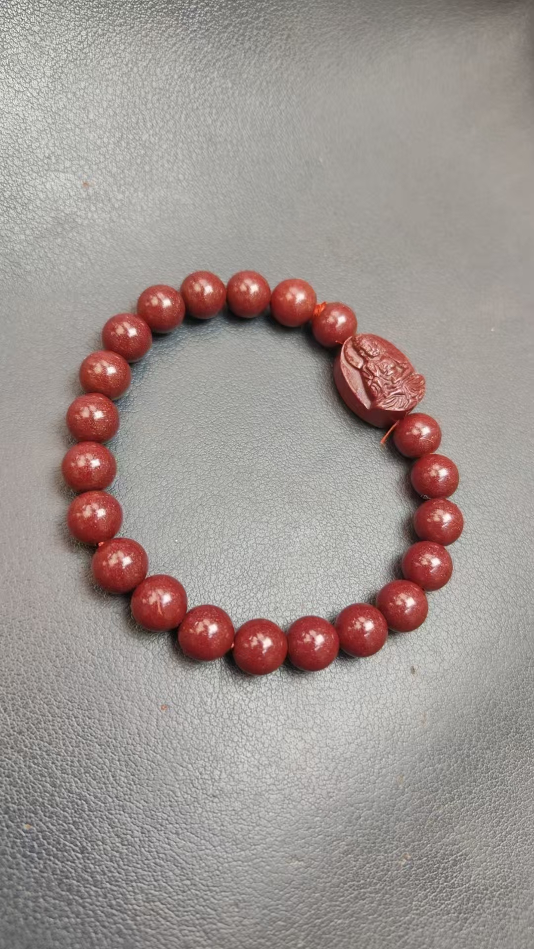 含辰砂工艺品辰砂0.8紫砂猪