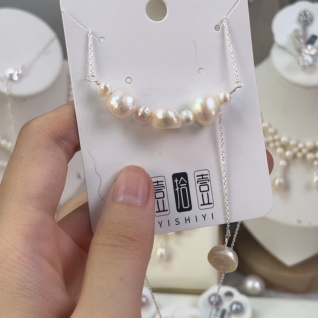 未镶嵌淡水珍珠耳饰