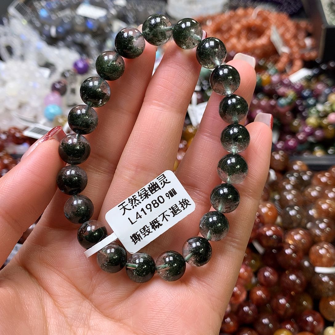 水晶手链未镶嵌，