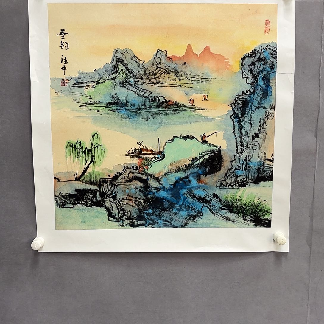 国画亲笔手绘原创