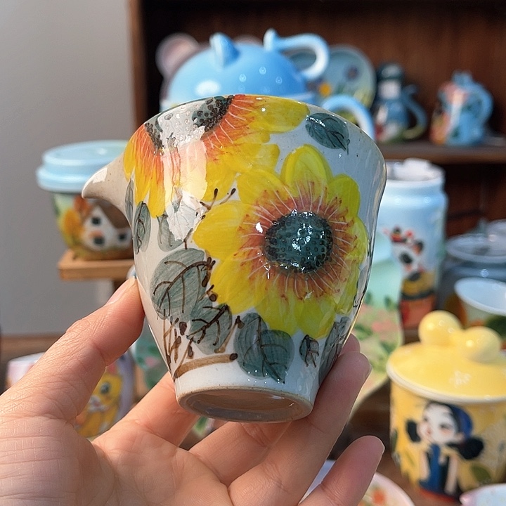 陶景德镇釉下手绘陶瓷